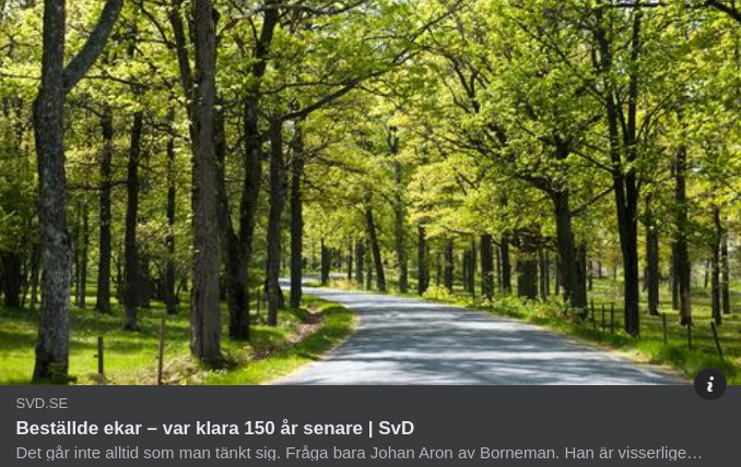 Ekande Planeringshorisont