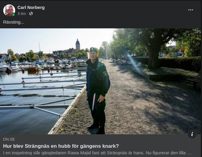 Svenskgängad Knarkhantering