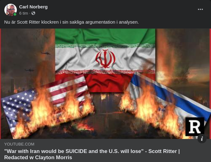 S. Ritter Analyserar Med Klockren Saklig Argumentation