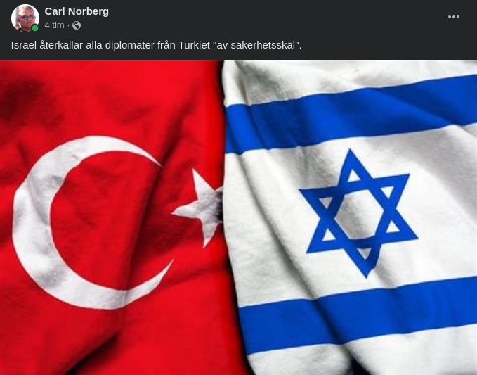 Israel Tar Hem Turkiska Diplomater & Irakiska Hizbollah Deltar I "Al-Aqsa-Floden"