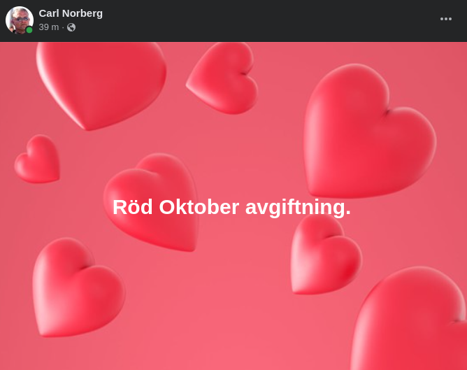 Röd Oktober Avgiftning