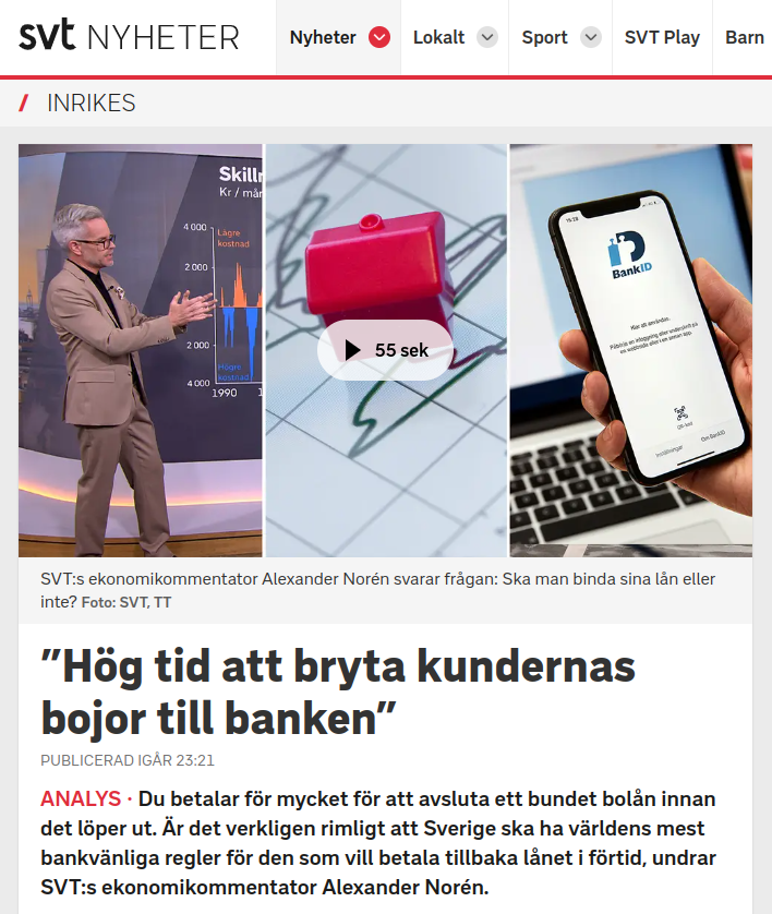 SVT Om Bankbojor