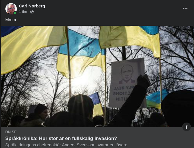 Språklig Invasionsfråga