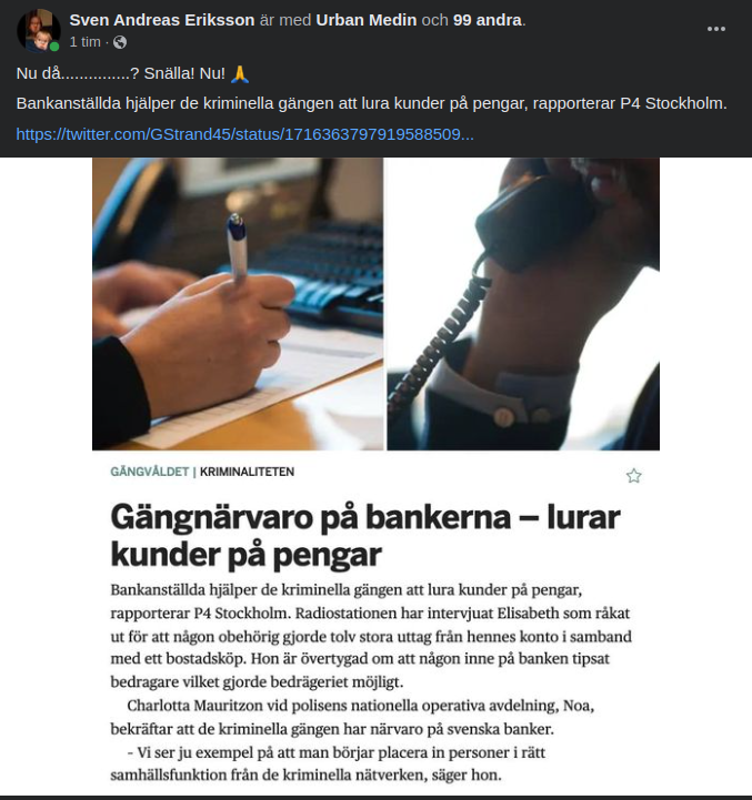 Bankgäng..