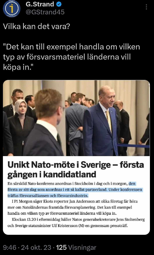 Unikt Natomöte I Stockholm