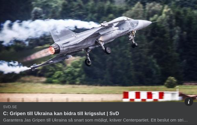 Svenskt Krigsslutsbidrag..