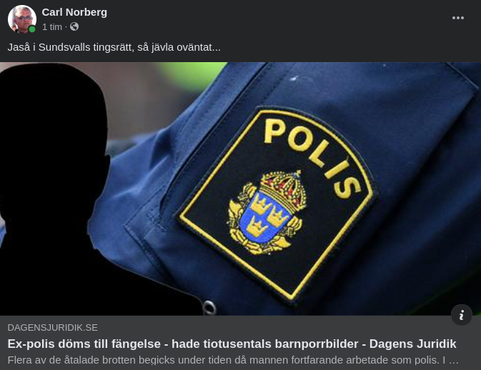 Pensionerad Polis Fängelsedömd För Barnporr