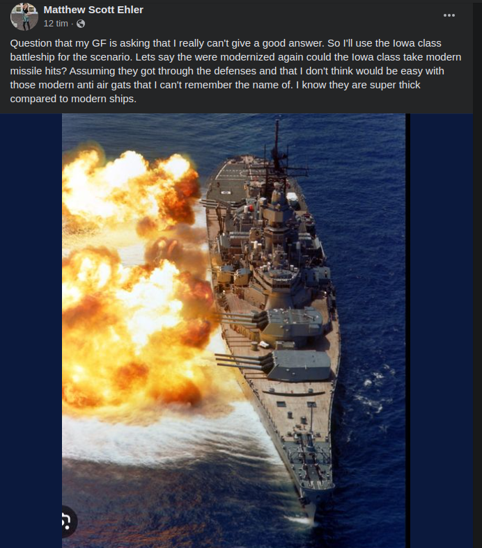 Moderna Missiler & Gamla Skepp