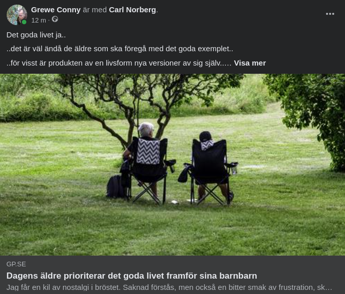 Det Goda Livet Insänt Till GP