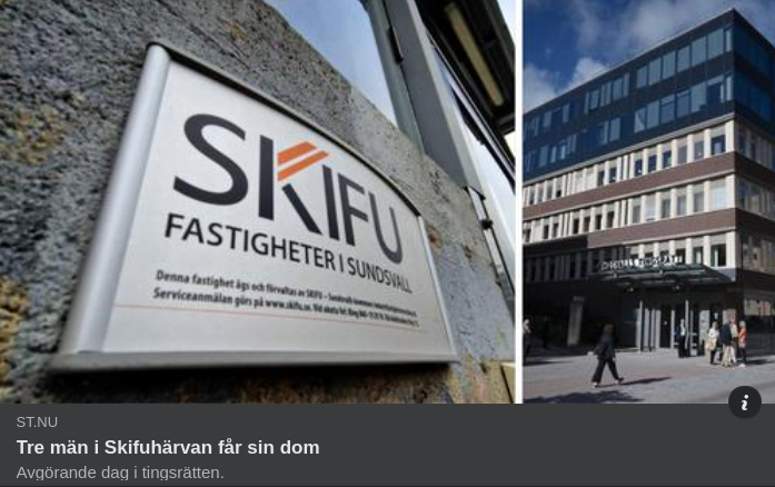 Tre Döms I Skifuhärvan