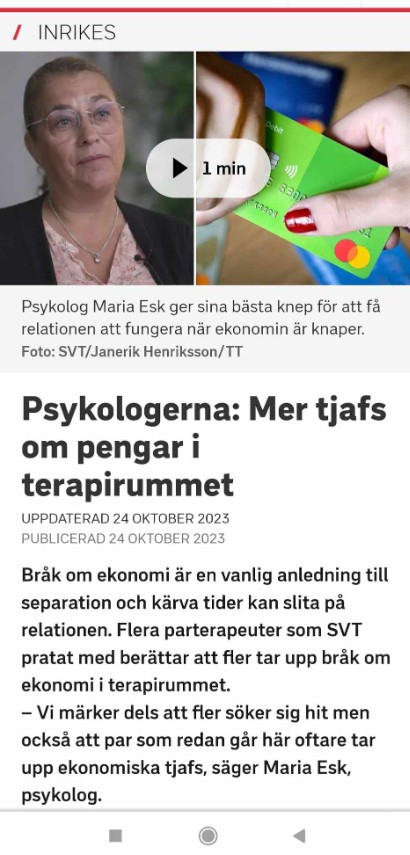 Pengatjafsande Som Terapi