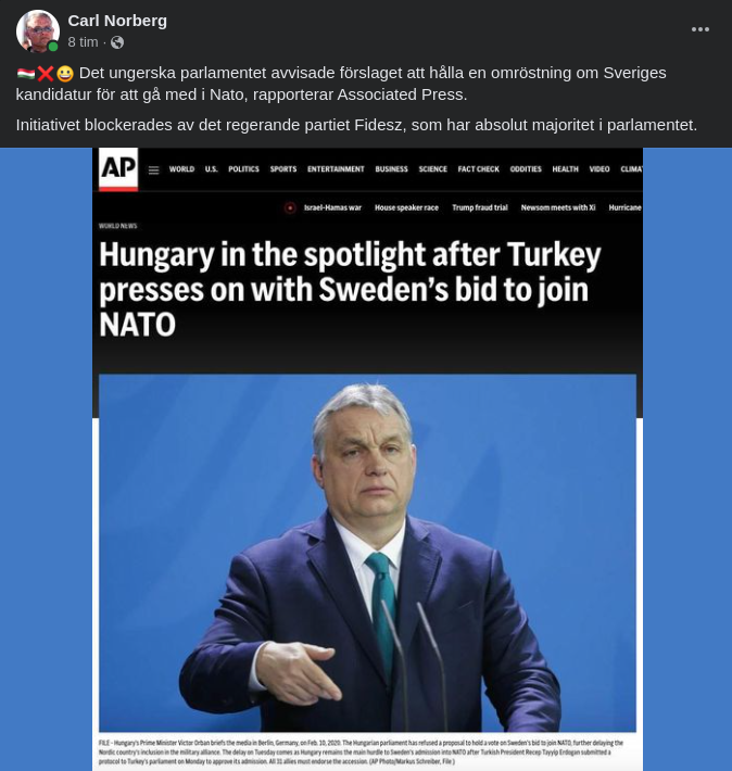 Avvisat Omröstningsförslag I Ungern