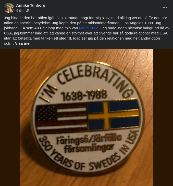 Djupgående Svenska USA-Kopplingar