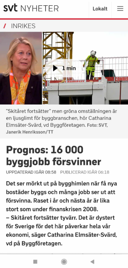 16 000 Byggjobb Bort