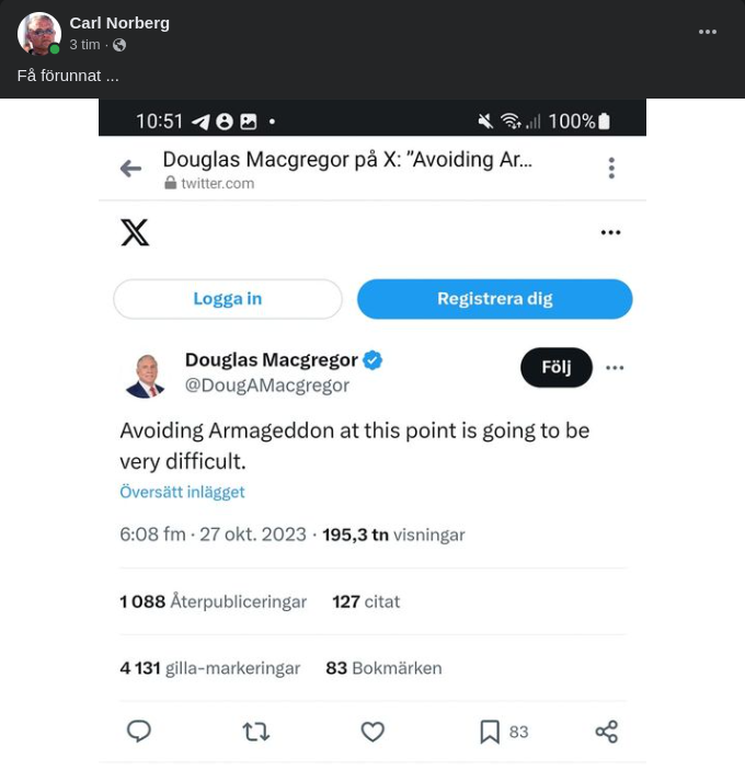 Macgregor Ser Armageddon