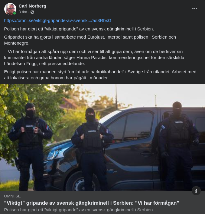 Gripande Polisiär Förmåga