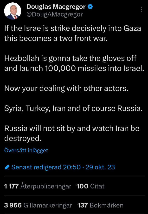 Spänningsskapande I Mellanöstern