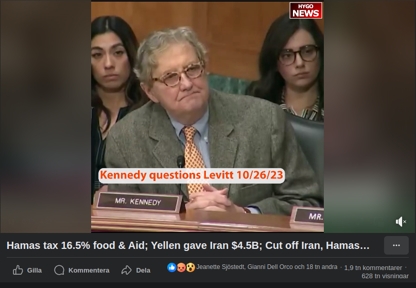 Amerikansk Hamas & Iran Ekonomi