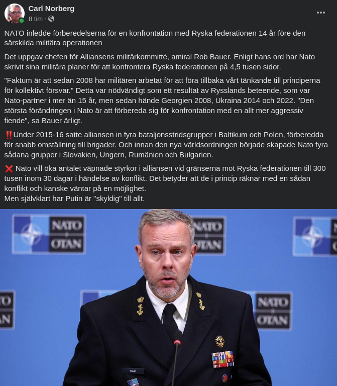 Nato-Förberedelser