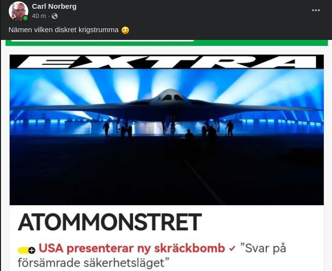 Diskret Amerikanskt Krigstrummande