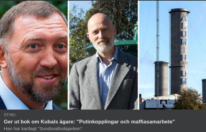Svensk Bok Om Penntjuven Deripaska