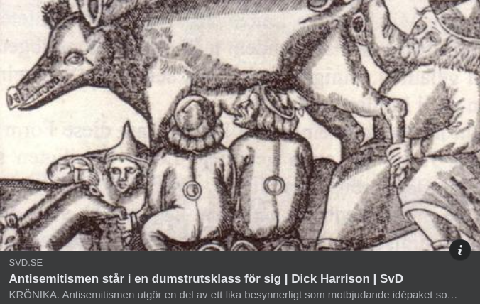 Dumstrutsklassande Dickard & Antisemitismen