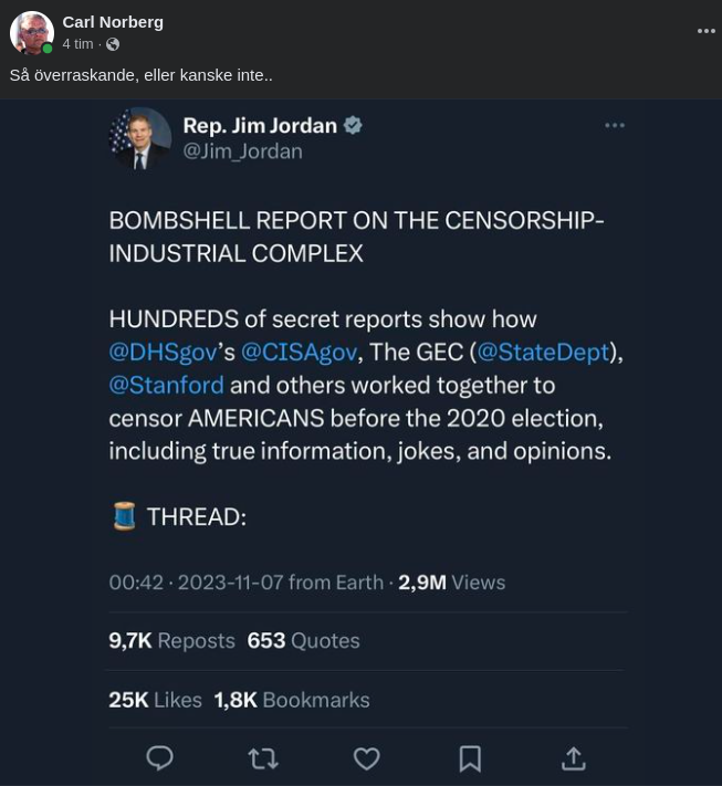 USA:s Censurindustriella Komplex