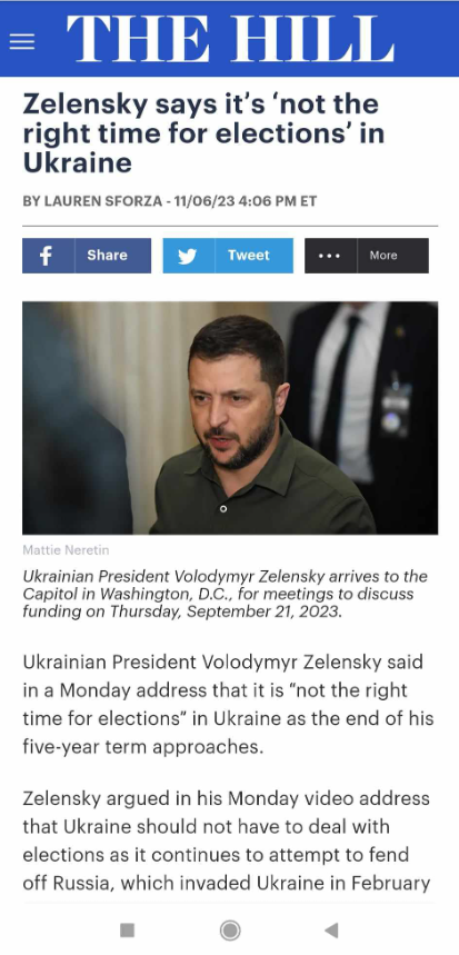 Fel Tid För Val I Ukraina..