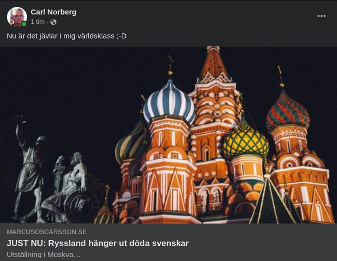 Döda Svenskar Uthängda I Ryssland