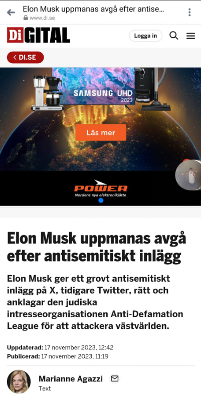 Antisemitism På X..