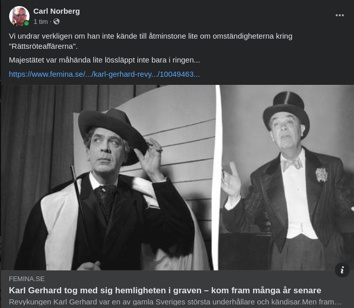 Karl Gerhard & Rättsröteaffärerna