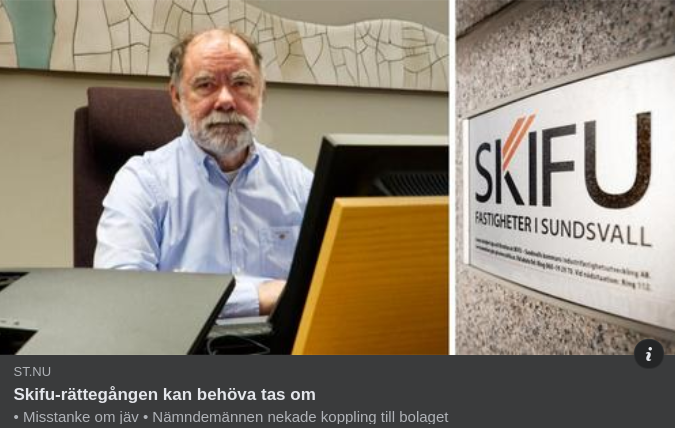 Skifu-Rättegången & Jäv