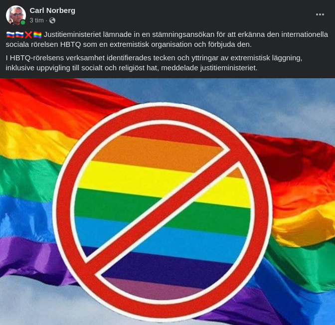 Rysk HBTQ-Stämningsansökan