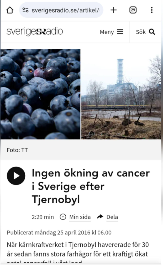 Tjernobyl-Cancer..