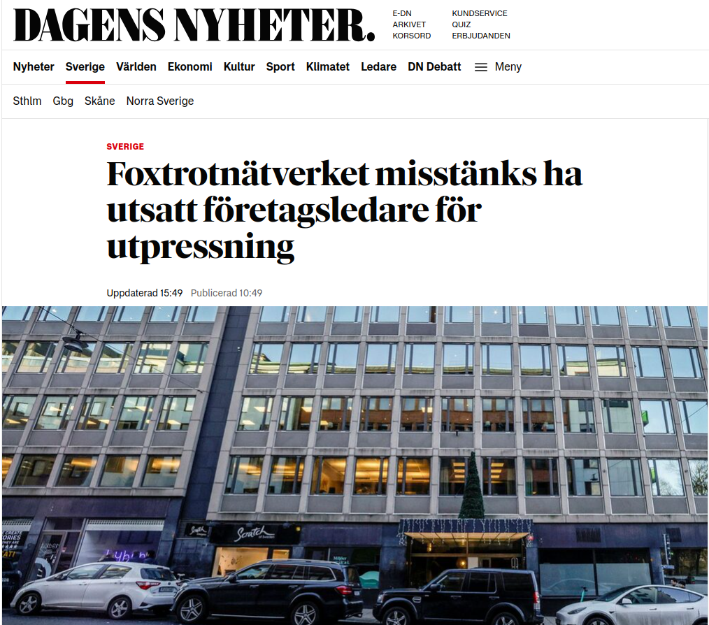 Foxtrotsdansande Företagsledning
