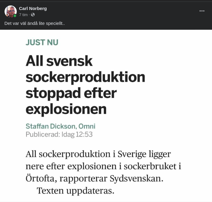 Sockerbruksexplosion