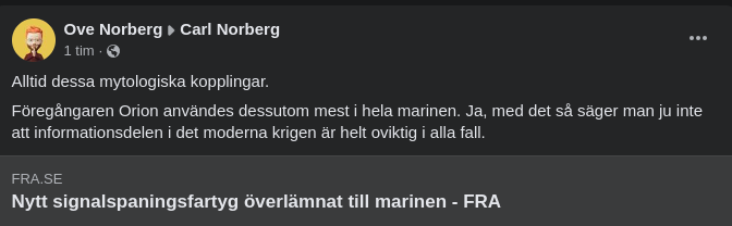 Nytt Signalfartyg Överlämnat Till Marinen