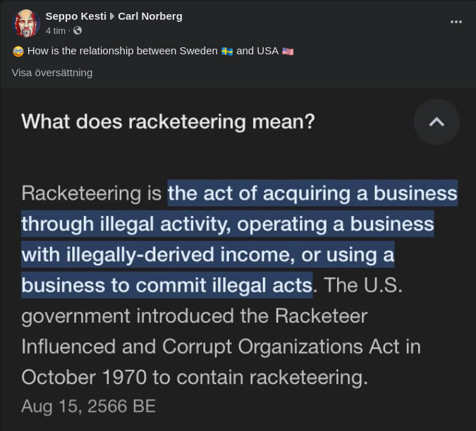 Racketeering
