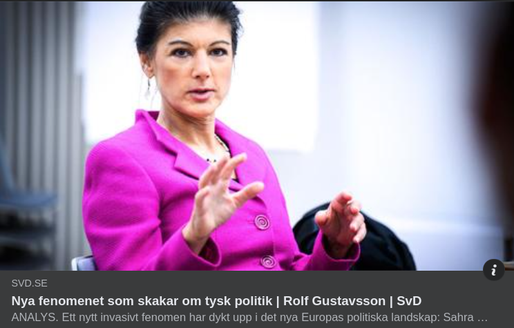 Politisk Grogrund I SvD
