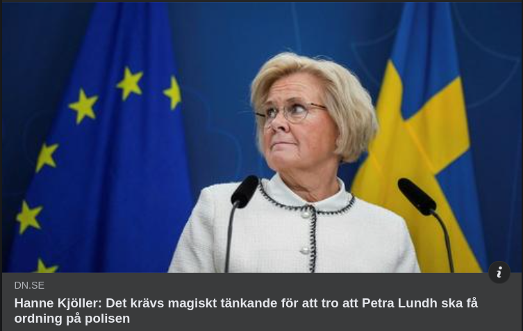Magiskt Tänkande Polisordning I DN