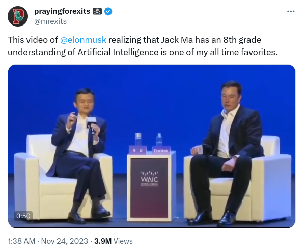 Ma, Musk & AI