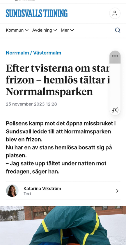 Norrmalmsparktältning