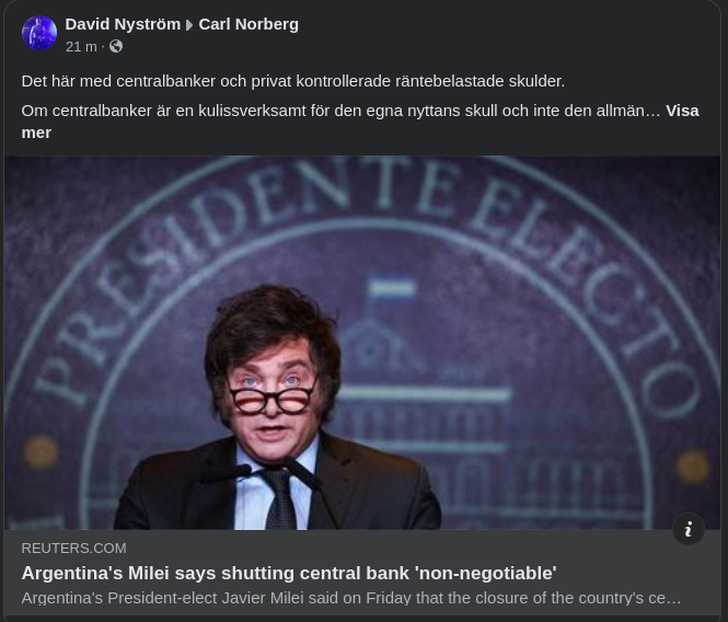 Icke Förhandlingsbar Centralbanksstängning I Argentina