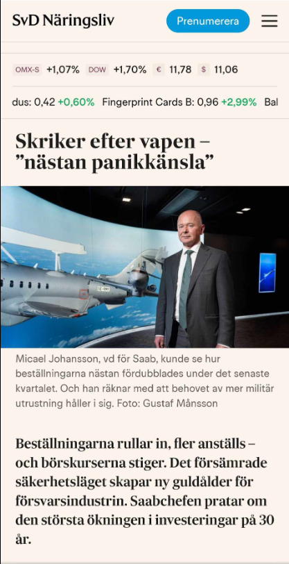 Panikskrikande Vapenkonsumenter