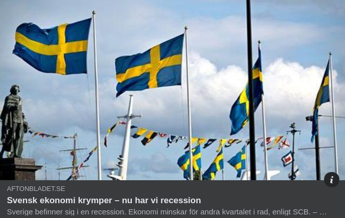 Svensk Recession