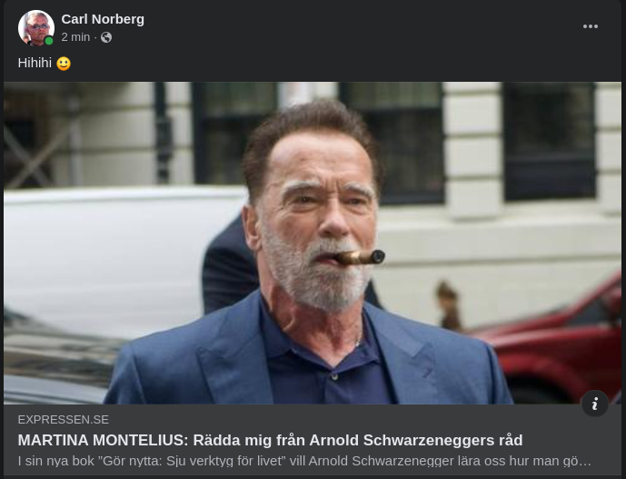 Martina I Expressen Vill Bli Räddad Från Arnolds Råd