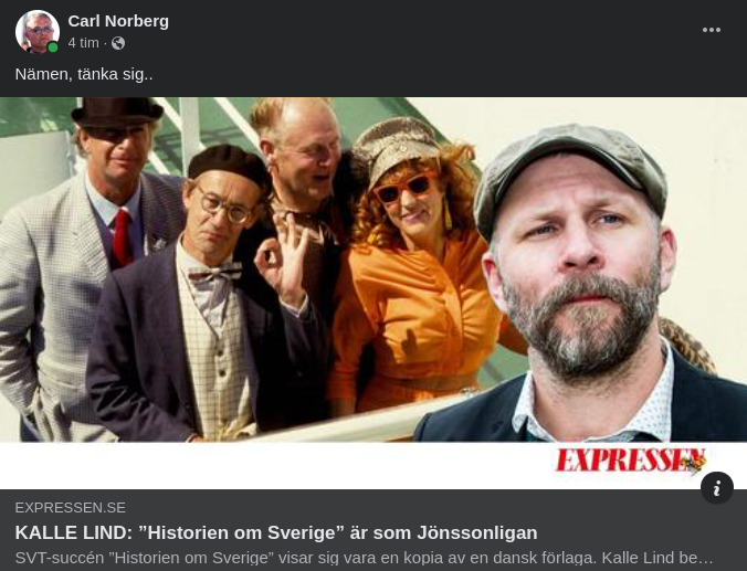 Svensk Jönshistoria