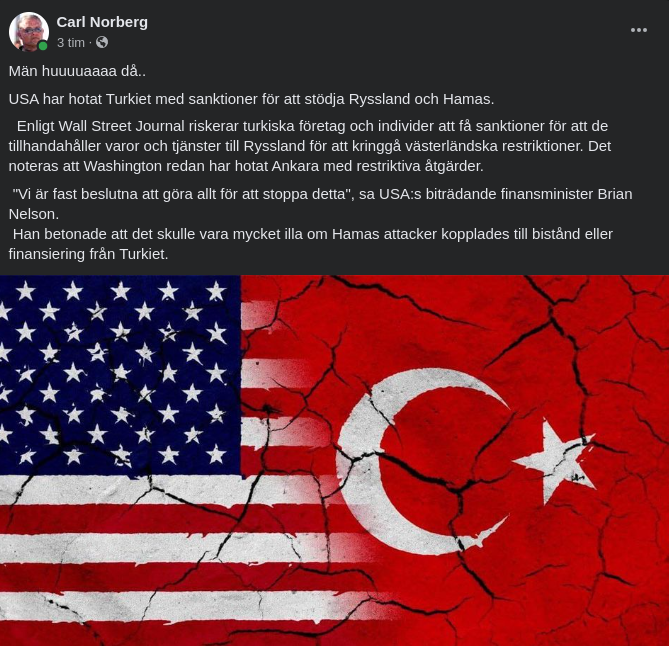 USA Sanktionshotar Turkiet