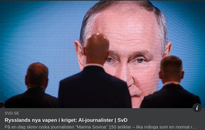 Rysk AI-Journalistik