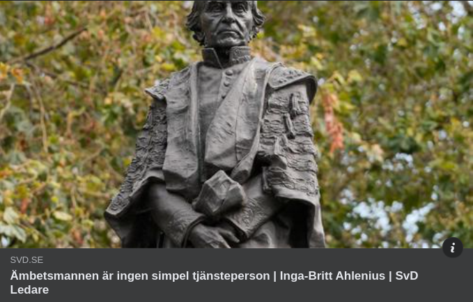 Inga-Britt & Ämbetsmannen I SvD